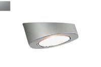 Logo Luisina - curvilight - spot halogne saturne avec embase incline - 20 w coloris aluminium zen sh20sa005