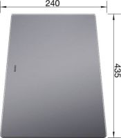 Logo Planche a decouper en verre p/subline ceramique 227699