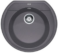 Logo Evier blancorondoval 45 - granit gris rocher - 518915