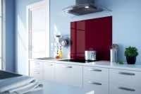 Logo Luisina - fonds de hotte en verre - fond de hotte luisigloss 1200 x 750 mm coloris rouge pourpre zc cv120 153