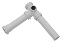 Logo Tuyau de raccordement zerox 1x90+1x50mm 212296