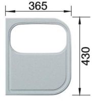 Logo Planche a decouper plastique gris median g 217632