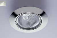 Logo Luisina - curvilight - spot halogne rond 20 w coloris nickel satin zen sh20s2065