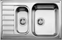 Logo Eviers � encastrer blancolivit 6s -  inox