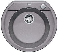 Logo Evier blancorondoval 45 - granit alumetallic - 515659