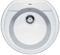 Logo Evier blancorondoval 45 - granit blanc - 515671