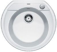 Logo Evier blancorondoval 45 - granit blanc - 515660