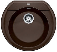 Logo Evier blancorondoval 45 - granit cafe - 515676