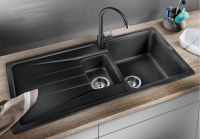 Logo Eviers � encastrer blancosona 6s - granit jasmin