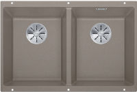 Logo Evier blancosubline 350/350-u - granit tartufo - 523581