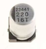Logo C-al,smd;220uf,20%,16v,wt,reel,8x10 8784770