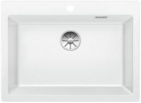 Logo Evier blancopleon 8 - granit blanc - 523047