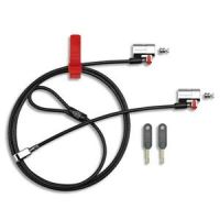 Logo Cble click safe twin pour ordinateur portable 651052