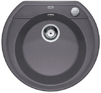 Logo Evier blancorondoval 45 - granit gris rocher - 518914