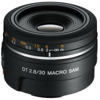 Logo Sony, produit r�f�rence : sal 30 m 28 ae