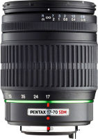 Logo Pentax, produit r�f�rence : 17-70/4 al if sdm