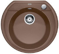 Logo Evier blancorondoval 45 - granit muscade - 521917