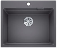 Logo Evier blancoetagon 6 - granit gris rocher - 524540