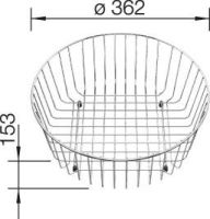Logo Panier a vaisselle inox 220574