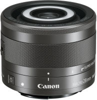 Logo Canon, produit r�f�rence : ef-m 28/3.5 macro is stm