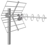 Logo Fracarro, produit r�f�rence : alpha 5 hdlte 700