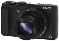 Logo Sony, produit r�f�rence : dschx 60 v noir