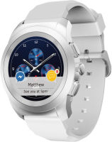 Logo Mykronoz, produit r�f�rence : zetime white or