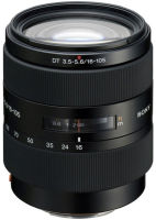 Logo Sony, produit r�f�rence : sal 16105 ae