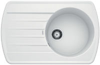 Logo Evier blancorondoval 45s - granit blanc - 515764