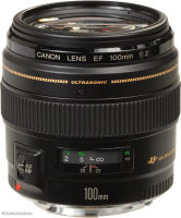 Logo Canon, produit r�f�rence : ef 100/2.0 usm