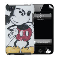 Logo Disney clip case pour ipod touch 4, mickey (vintage) 15980