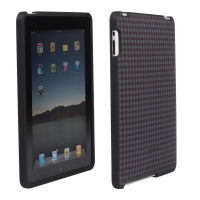 Logo Speck fitted case pour ipad 1g, noir-houndstooth plaid 15675