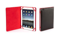 Logo Griffin passport, coque rigide pour ipad 4, 3 & 2, noir-rouge 16919