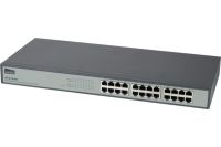 Logo Netis st3124g switch 24 ports gigabit fanless rackable 473115