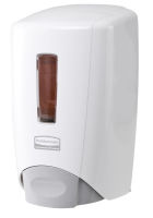 Logo Rubbermaid distributeur de savon flex, capacit� 500 ml,blanc 71240145