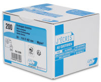 Logo Gpv enveloppes, c5, 162 x 229 mm, blanc, avec fen�tre 81600253