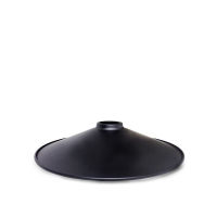 Logo Disque concave�m�tal�noir �30cm (douille non inclus) am-ca539
