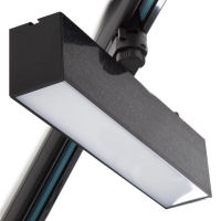 Logo Rail d'�clairage led lineal monophas� 12w�noir cct ajustable lm-lm3111