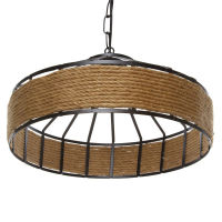 Logo Lampe suspendue west 1xe27 (sans ampoules)�noir  - couleur sans ampoule/voir accessoires lm-8024