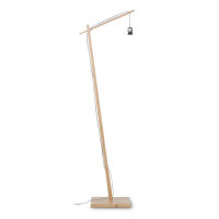 Logo [g-m-andes/f] base lampadaire andes bambou 176cm  - abat jour - pas d'�cran