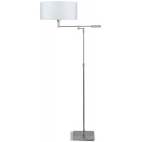 Logo [iar-berlin/f] base l�mpara de pie hierro berlin 120-147cm niquelado  - abat jour - pas d'�cran