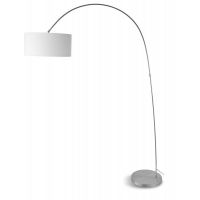 Logo [iar-bolivia/f] lampadaire base le fer bolivia 200/w.140cm nickelado  - abat jour - pas d'�cran