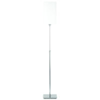 Logo [iar-bonn/f] base lampadaire le fer bonn 152cm nickelado  - abat jour - pas d'�cran