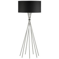 Logo [iar-lima/f160/n] base lampadaire le fer lima 7-jambes 160cm nickel , xl  - abat jour - pas d'cran
