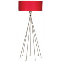 Logo [iar-lima/f200/n] base lampadaire le fer lima �100x215cm nickel , xxl  - abat jour - pas d'�cran