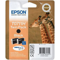 Logo Double pack encre noire hc pour d120/dx7450/8450 t07114h 559025