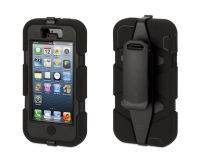 Logo Griffin survivor pour iphone 5, noir-noir-noir 17385