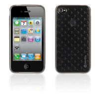 Logo Griffin motif diamonds, pour iphone 4-4s, smoke 16006