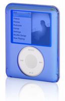 Logo Griffin reflect blue, mirrored case pour ipod nano 3g, bleu 14103