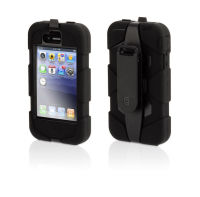 Logo Griffin survivor military-duty case, pour iphone 4-4s, noir 17974